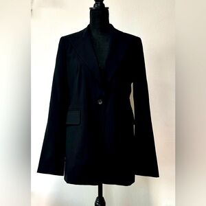 Banana Republic Stretch Blazer. Black Size 10